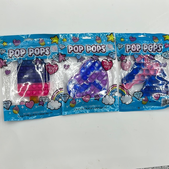 Pop Pops popsicle, heart and unicorn pick one! - Picture 6 of 6